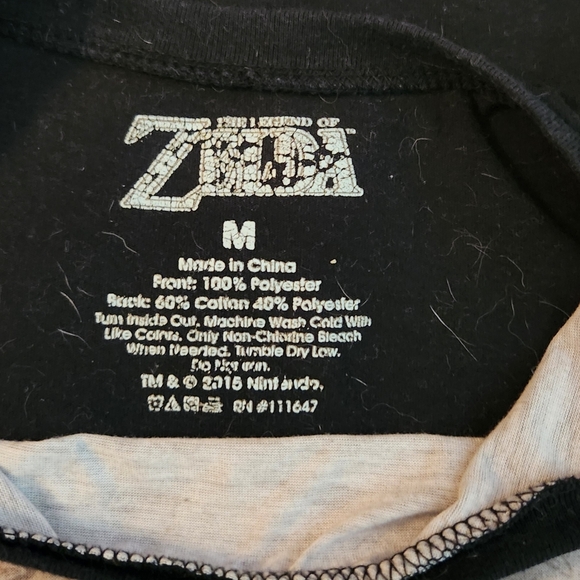 LEGEND OF ZELDA Youth Muscle Shirt Size Medium - Picture 3 of 4